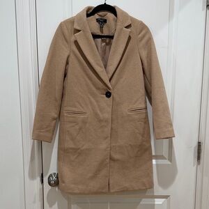 New Look Camel Pea Coat